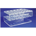 24 Hole Plexi Shooter Tube Rack - Blank